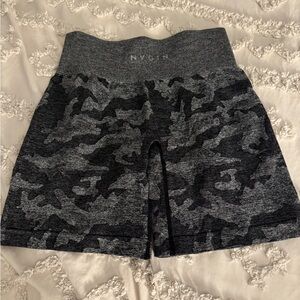 NVGTN Women's Gray Camo Shorts